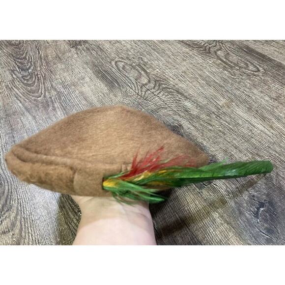 Vintage 1950’s Ladies Imported Alaskan Fur Pillbox Fascinator Hat Miss Howes - Picture 9 of 13